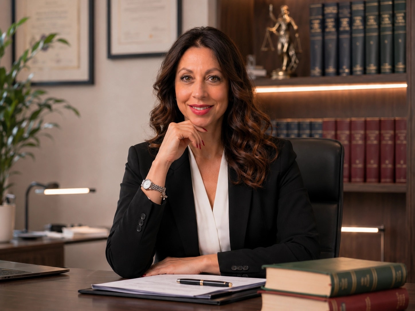 Ritratto professionale dell'Avvocato Federica Del Monte